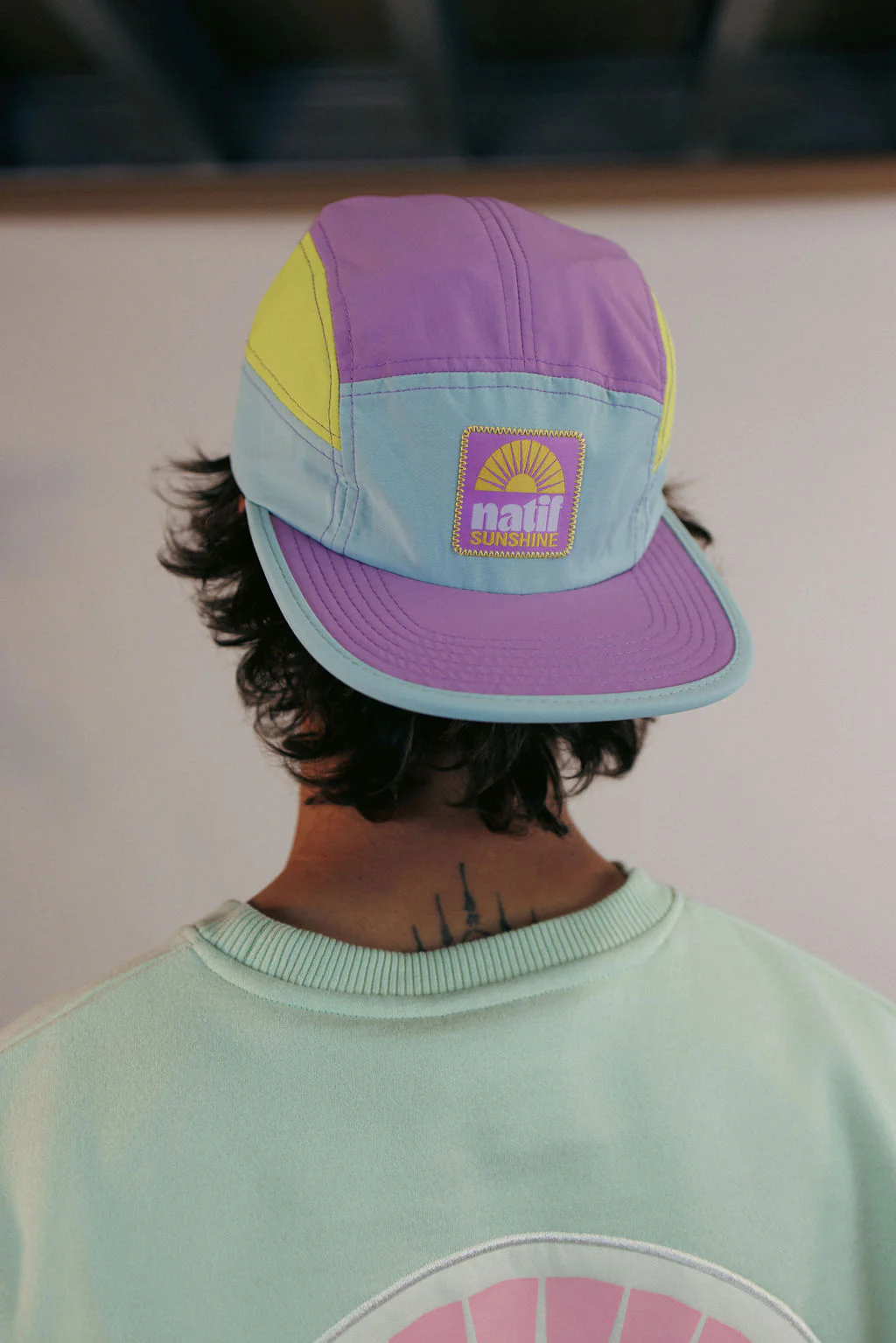 Casquette 5 Panneaux Retro Sunshine - Image 2