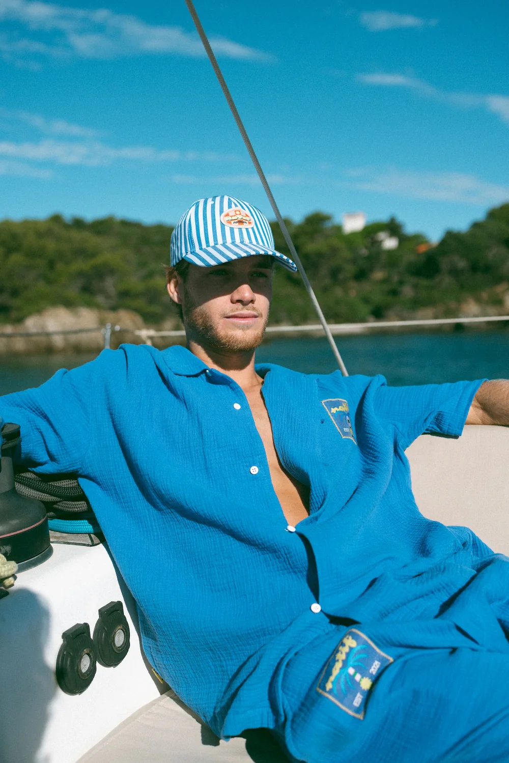 Casquette 6 Panneaux Sunburn - Image 3