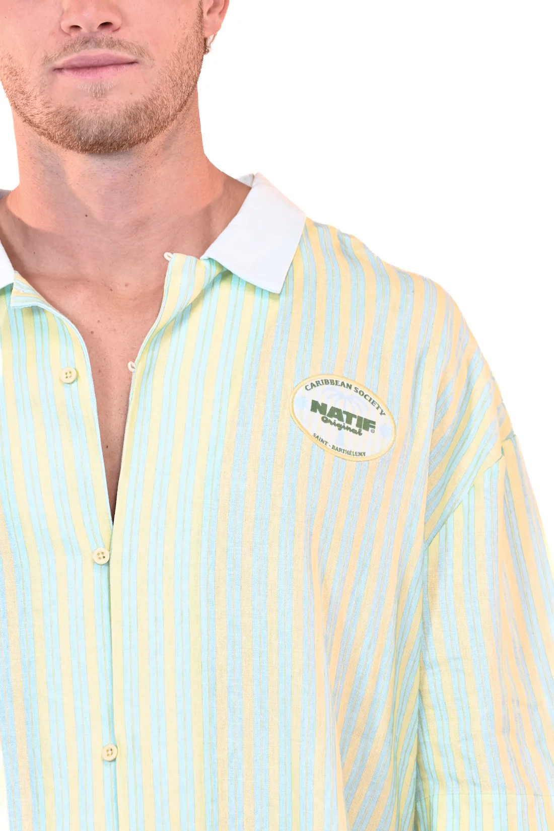 Chemise Fluide Caribbean Society St Barth - Image 4