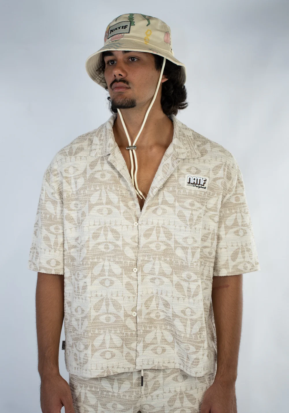 Chemise Jacquard Eyes Flow Homme - Image 7