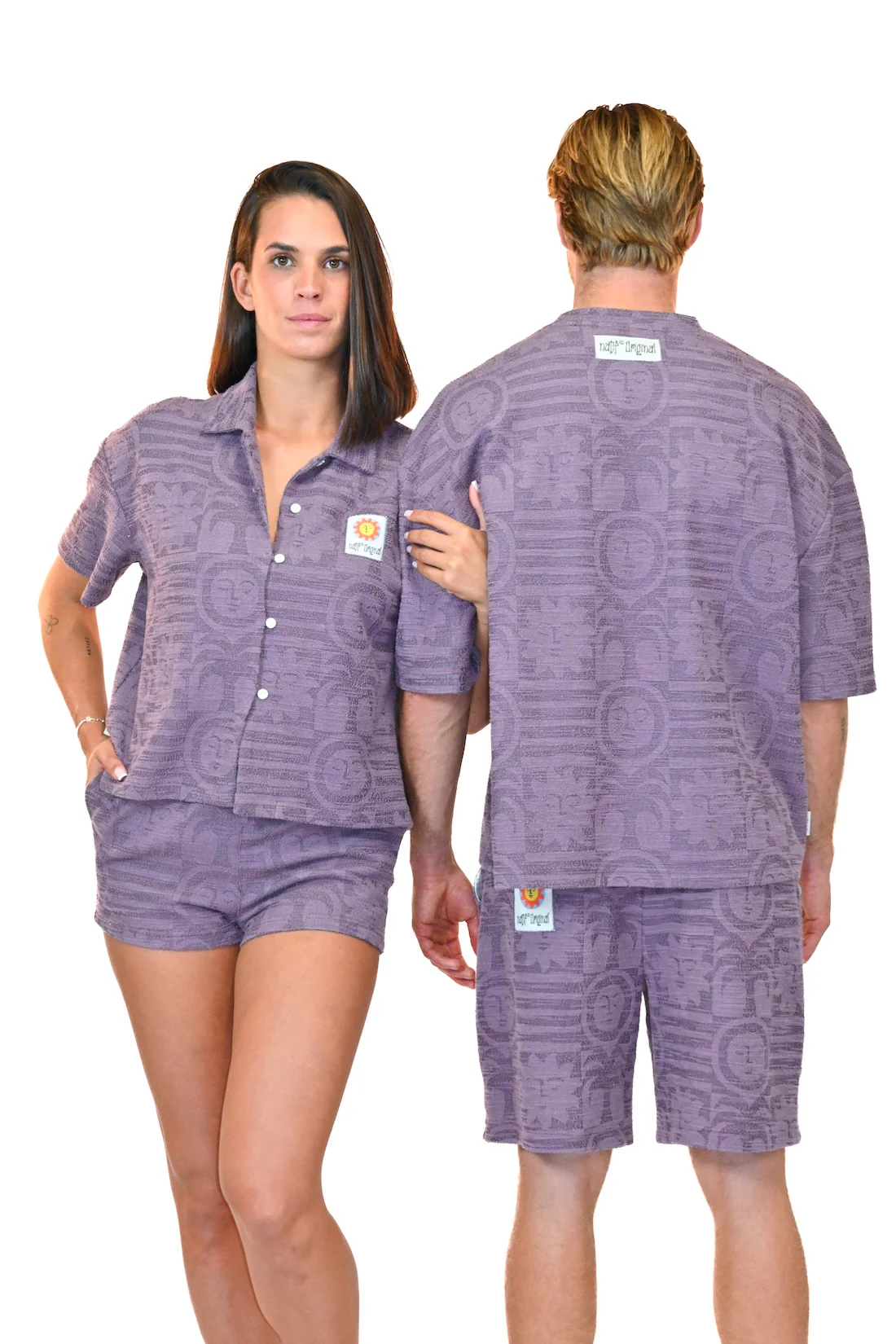 Chemise Jacquard Femme Sunny Bloom - Image 4