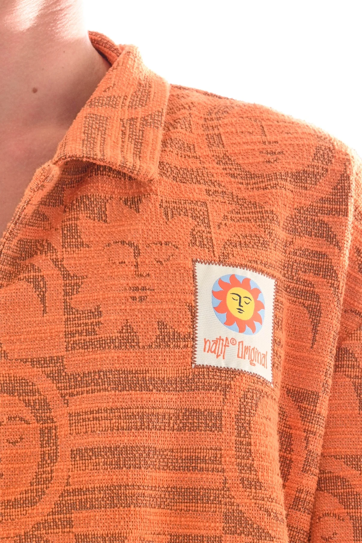 Chemise Jacquard Homme Sunny Bloom - Image 3
