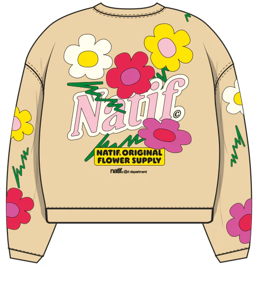 Sweat loose flower supply original - Image 2