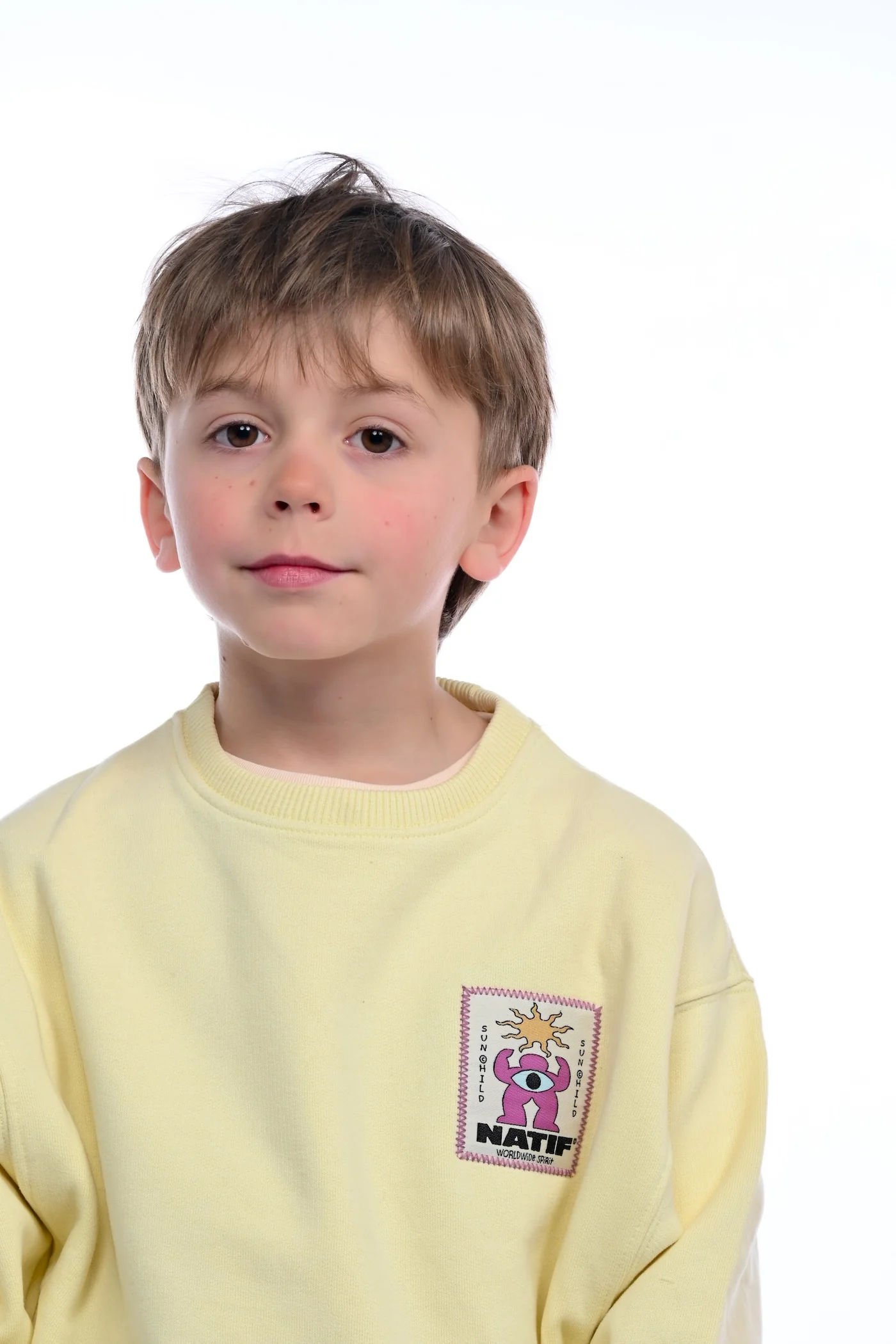 Crew neck loose sunchild enfant - Image 3