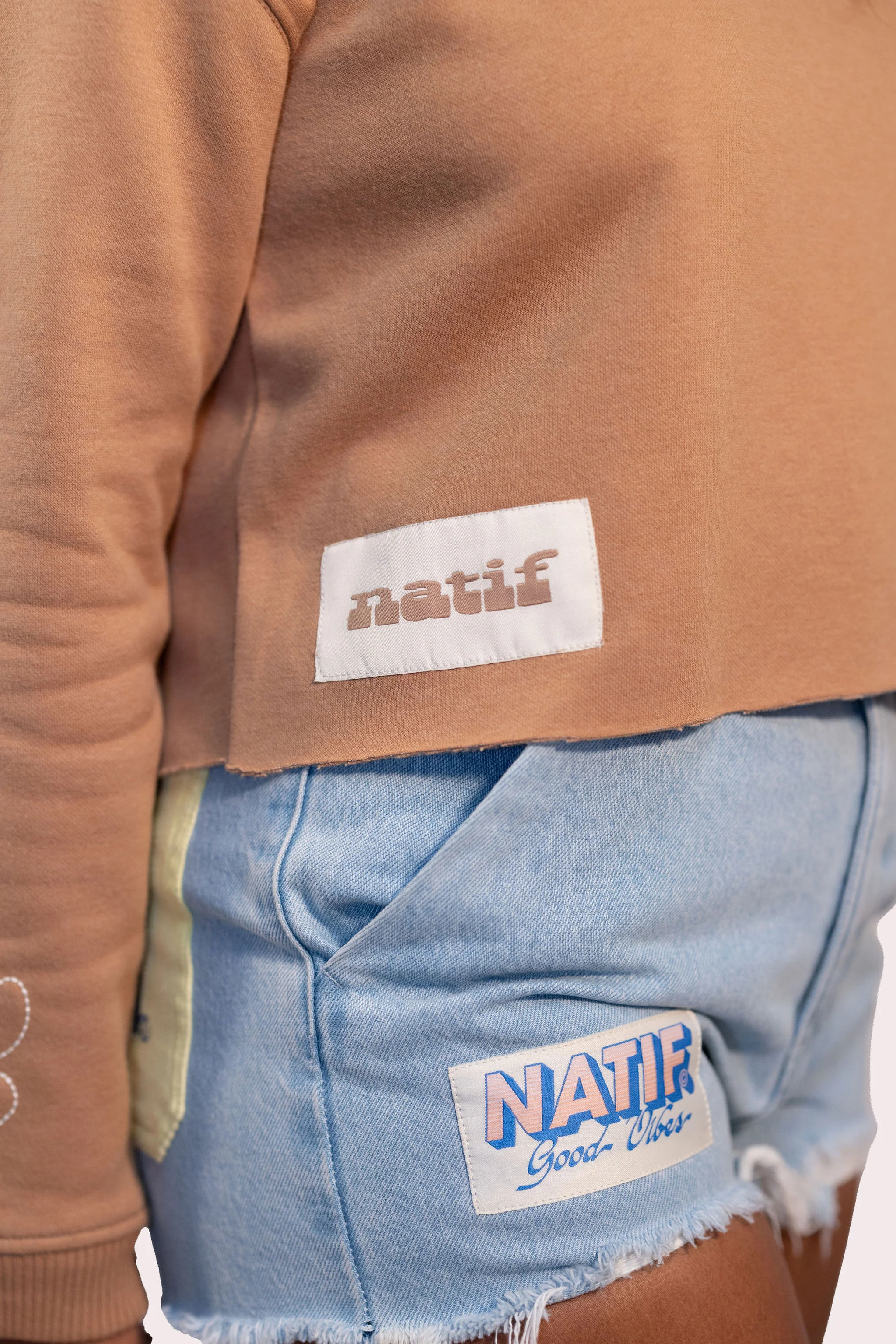 Crop Sweat Flower - Image 3