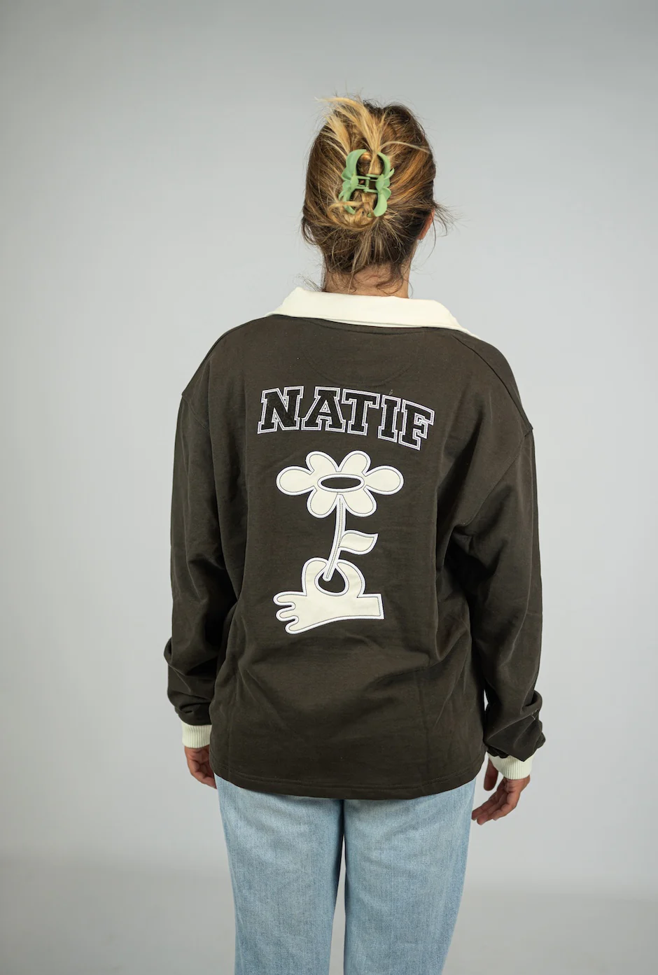 Half zip Natif vintage - Image 3