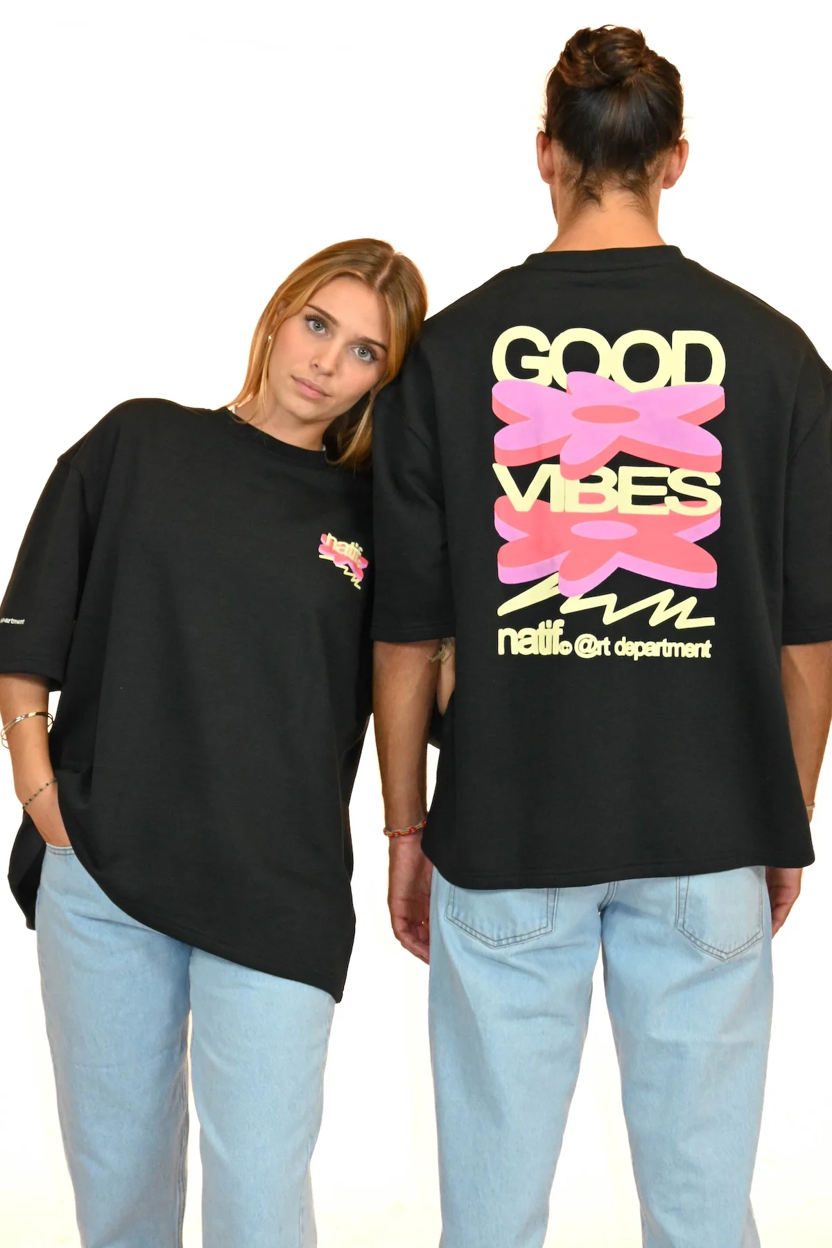 T-Shirt Heavy Good Vibes Art Dpt (Loose) - Image 3