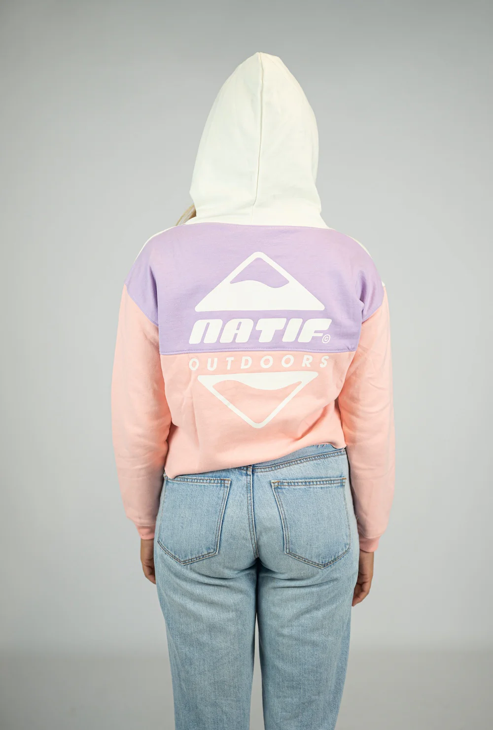 Hoodie Crop Femme Outdoors - Image 2