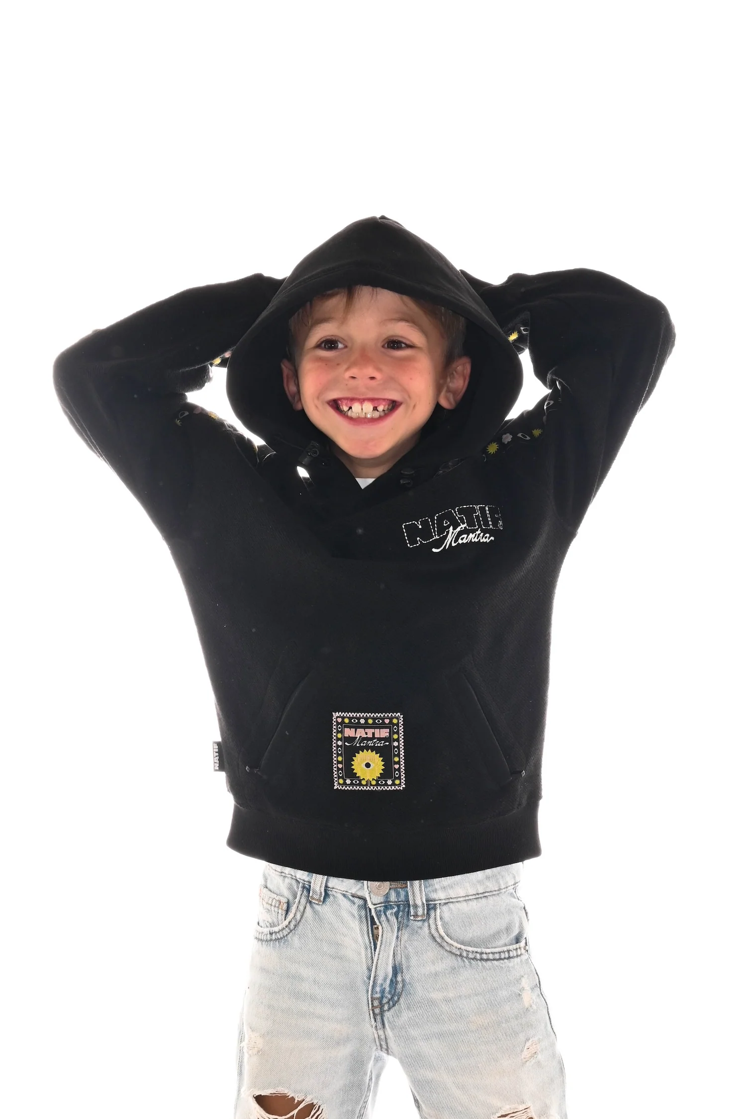 Hoodie Enfant Reversed Mantra - Image 3