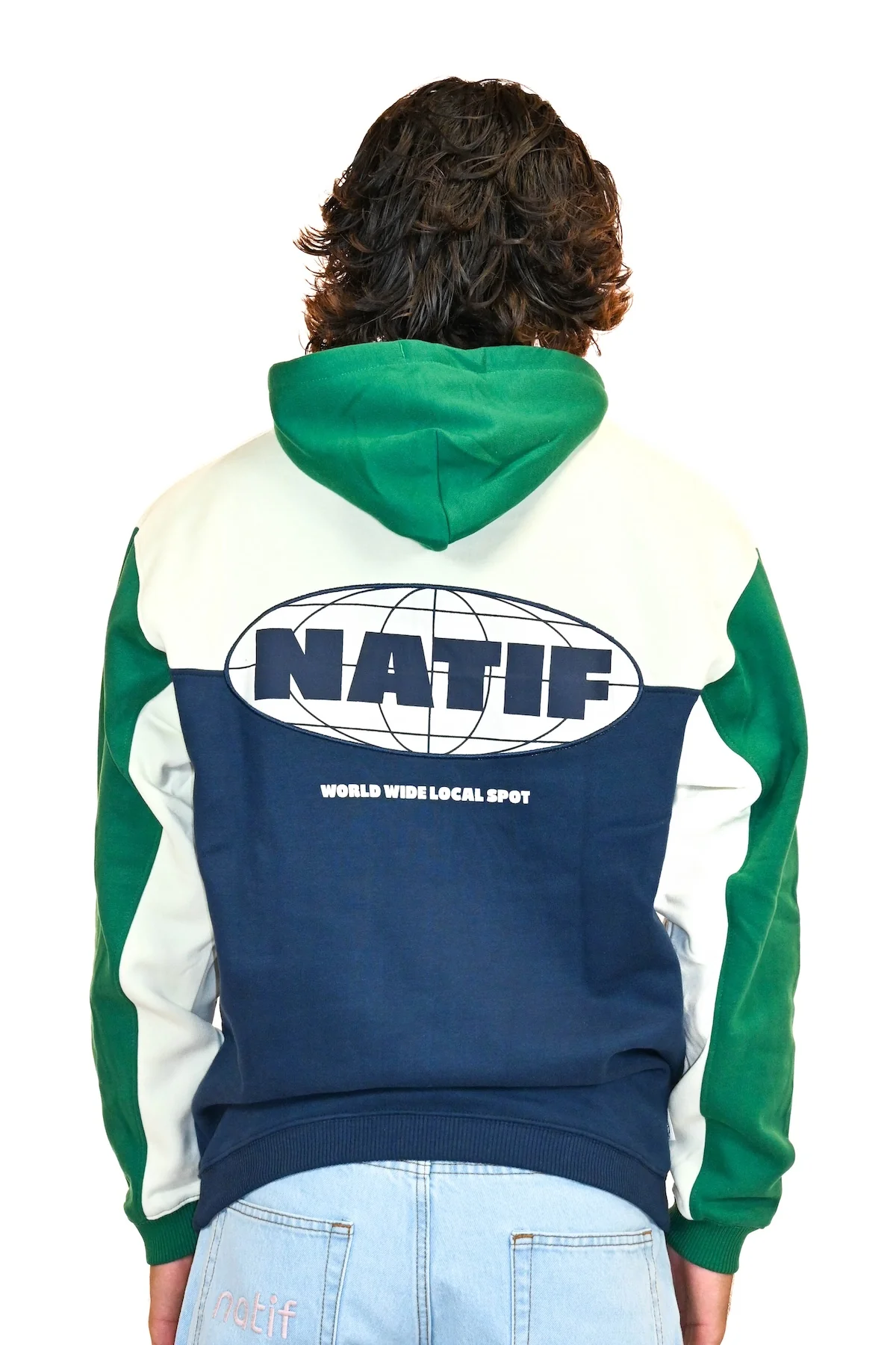 Hoodie Half Zip Wide Local Spot - Image 3