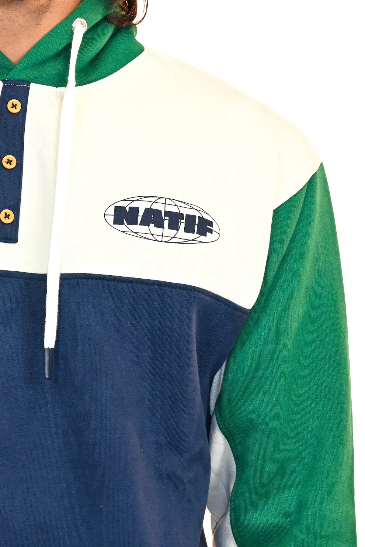 Hoodie Half Zip Wide Local Spot - Image 4