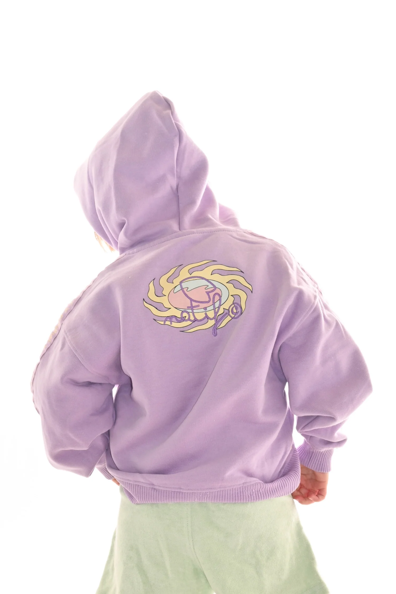 Hoodie Loose Enfant Kids Rider - Image 3