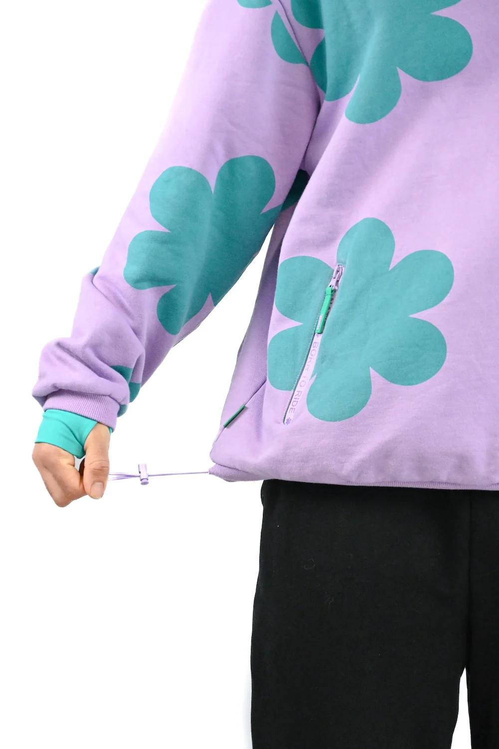 Hoodie technique born to ride - Image 3