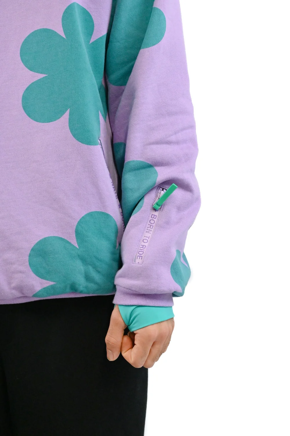 Hoodie technique born to ride - Image 5
