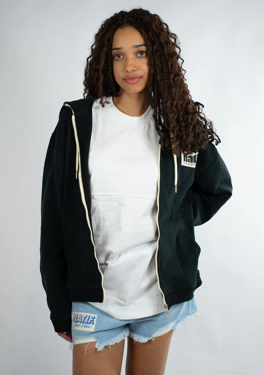 Hoodie Zip Classic Porquerolles - Image 3