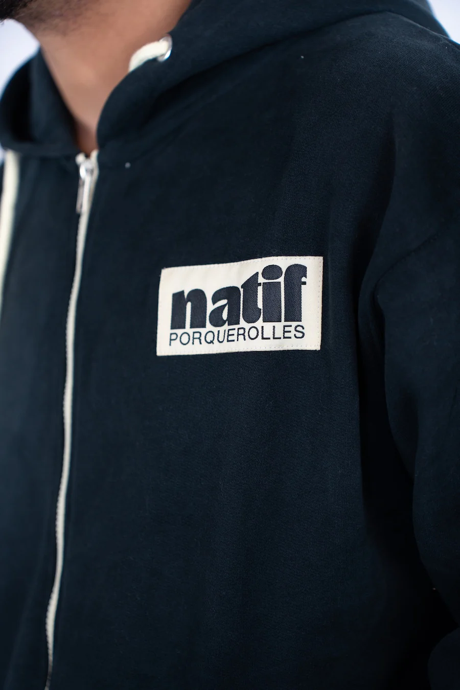 Hoodie Zip Classic Porquerolles - Image 4