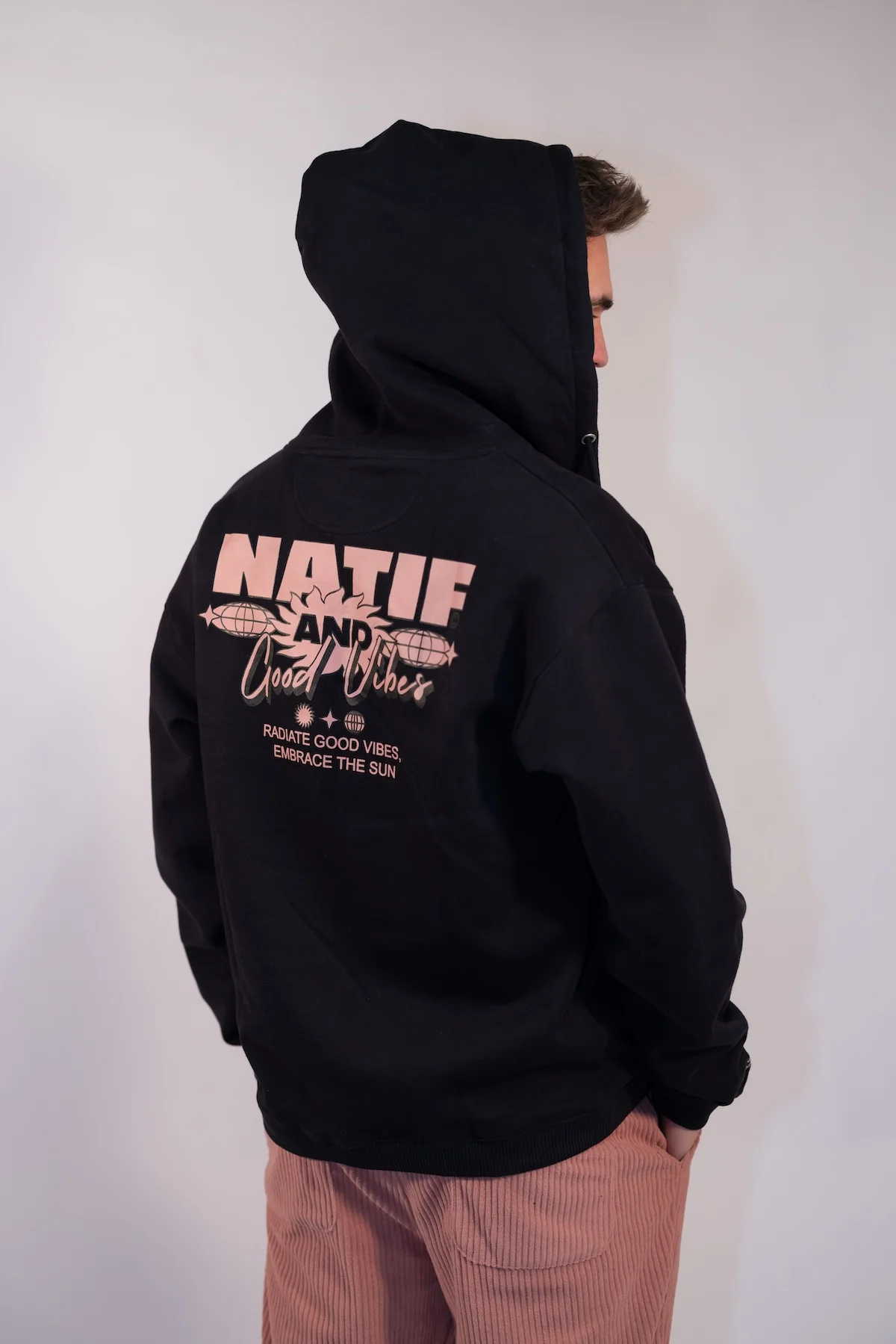 Hoodie Zip Embrace The Sun - Image 2