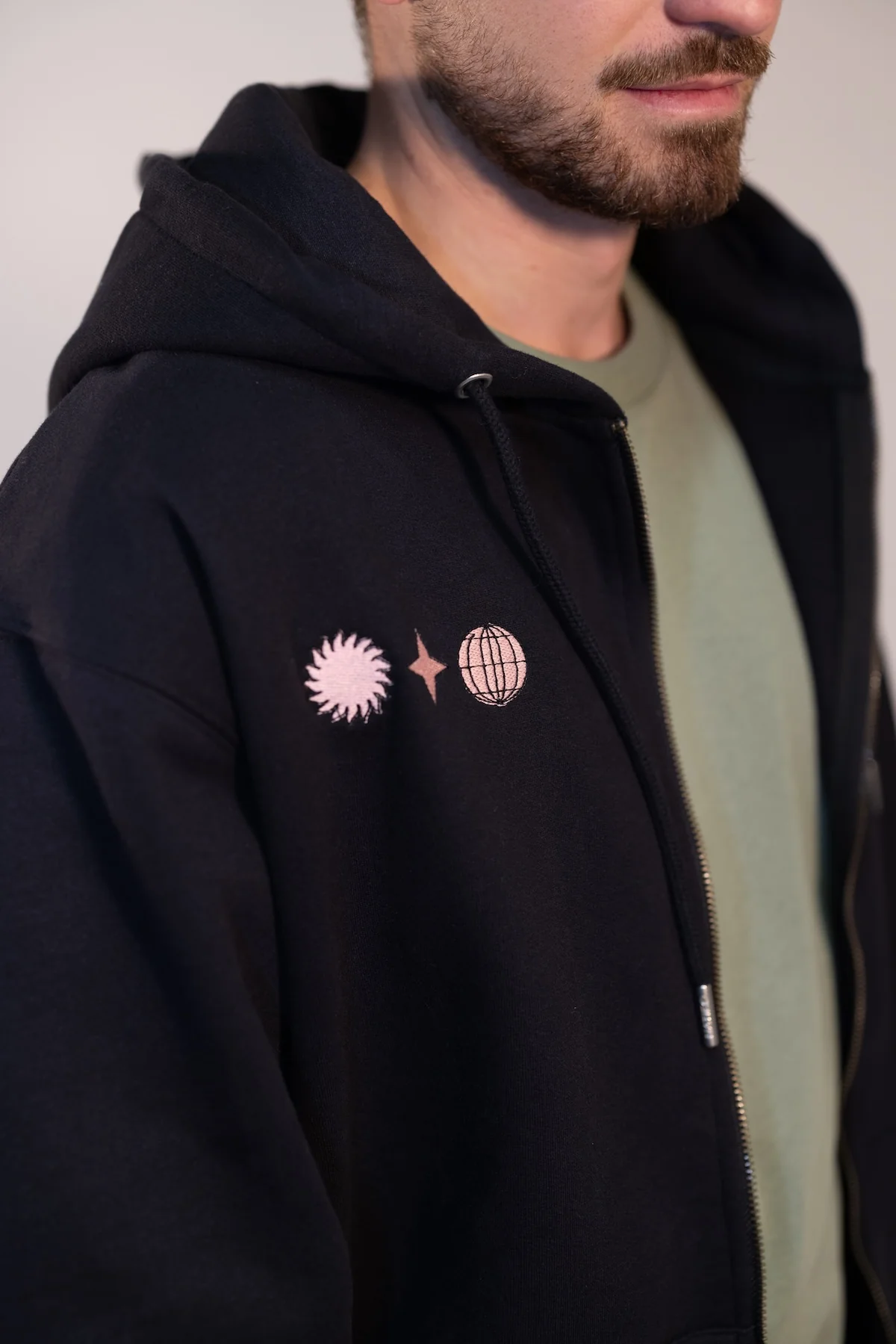 Hoodie Zip Embrace The Sun - Image 4