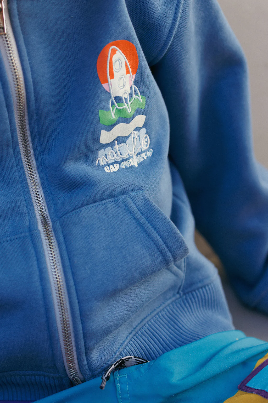 Hoodie Zip Enfant Cap Ferret Lighthouse - Image 2