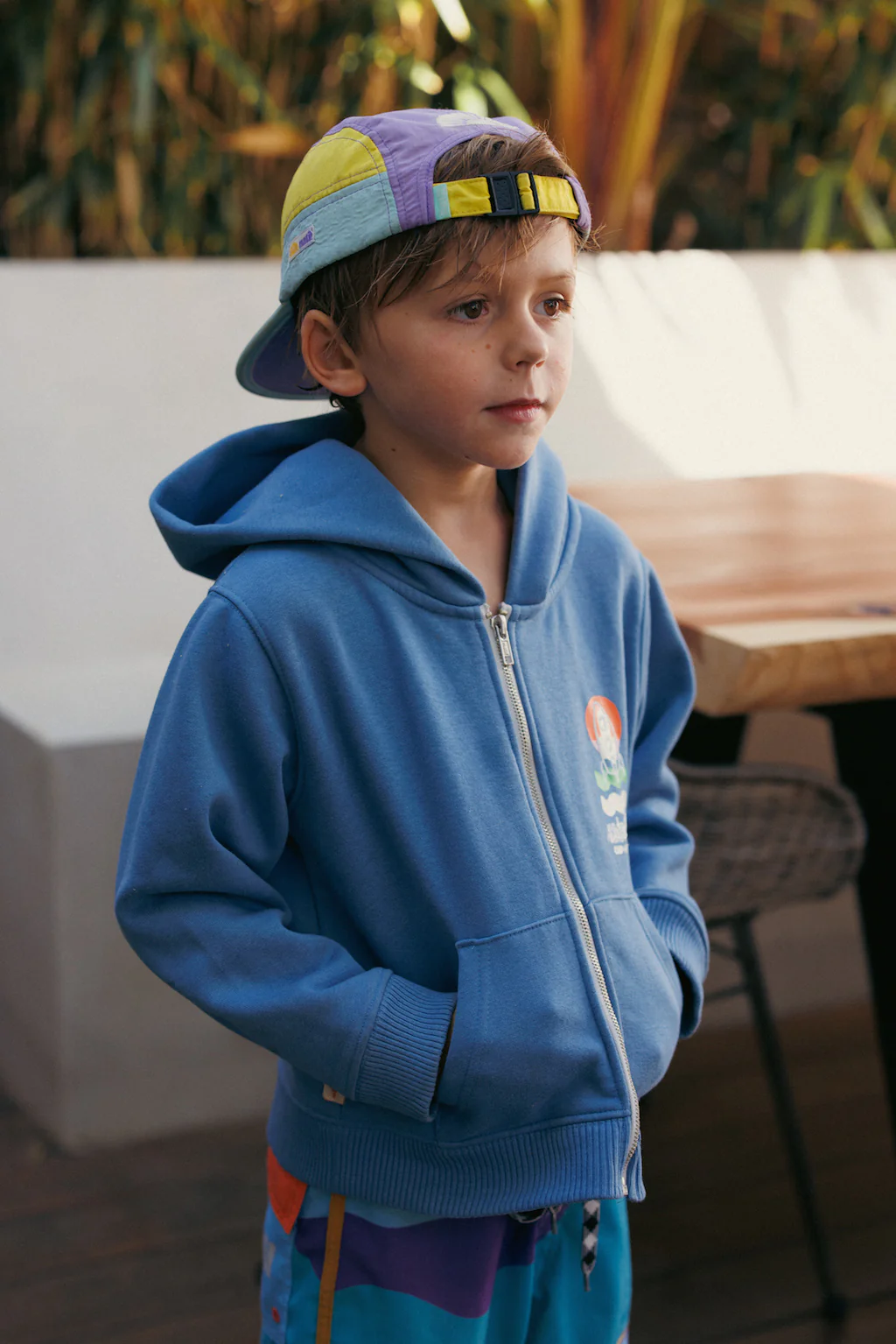 Hoodie Zip Enfant Cap Ferret Lighthouse - Image 3