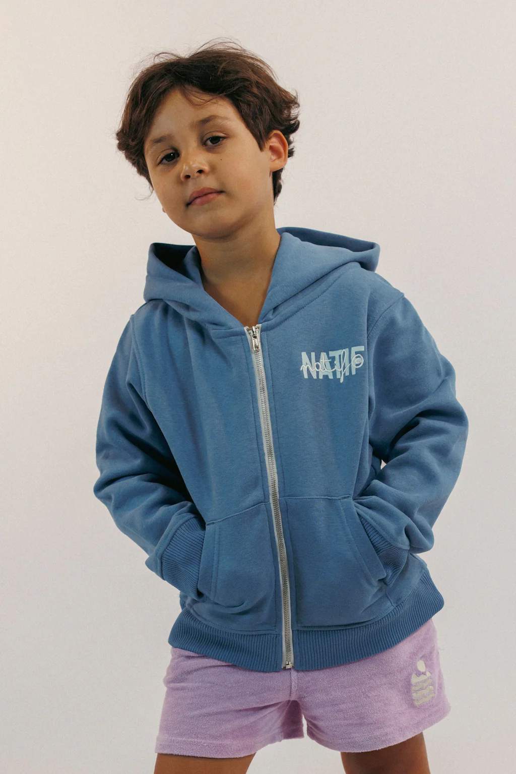Hoodie Zip Enfant Natif Classique - Image 6