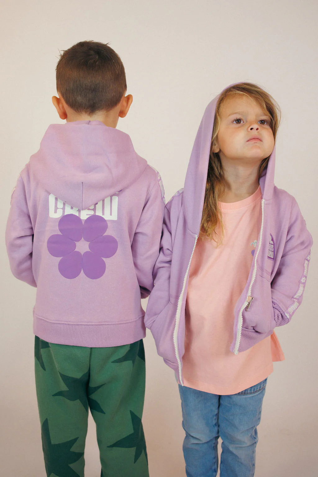 Hoodie Zip Enfant Natif Crew - Image 2