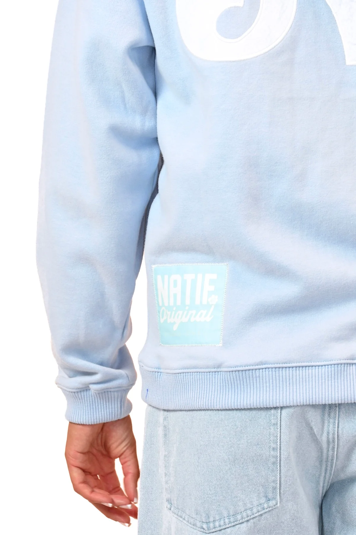 Hoodie Zip Original N Flowers - Image 3