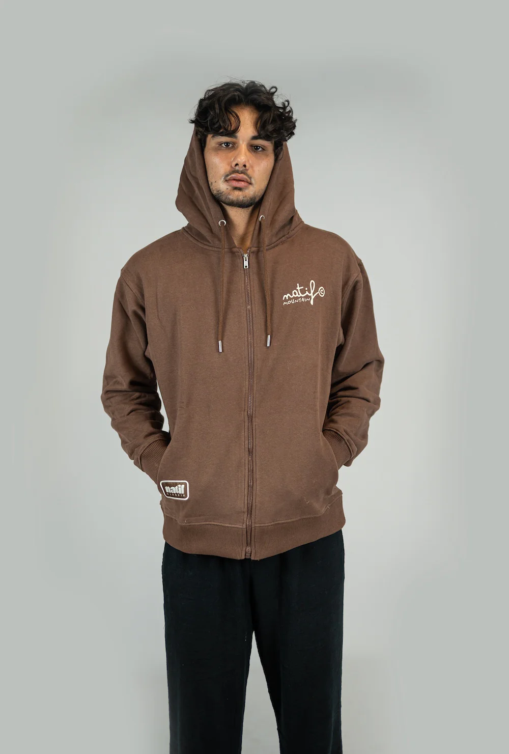 Hoodie Zip Classique Mountain - Image 2