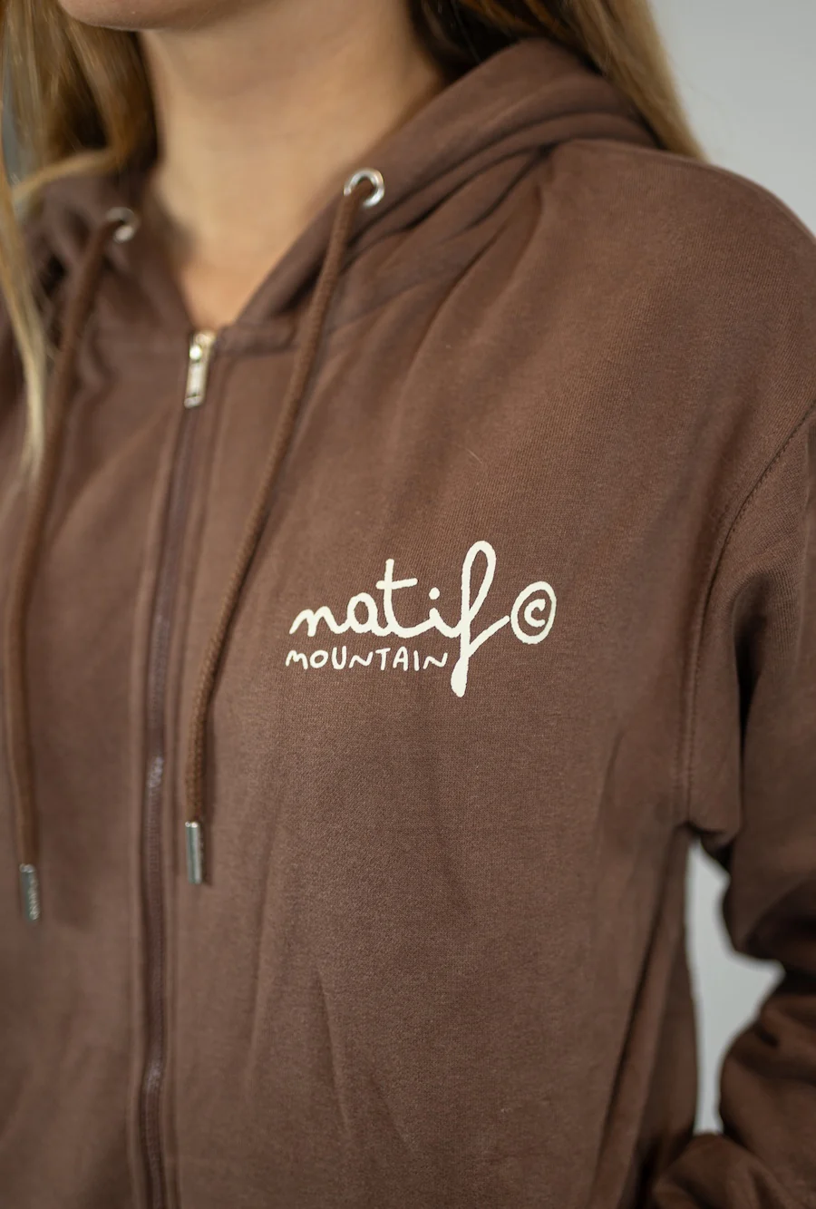Hoodie Zip Classique Mountain - Image 5