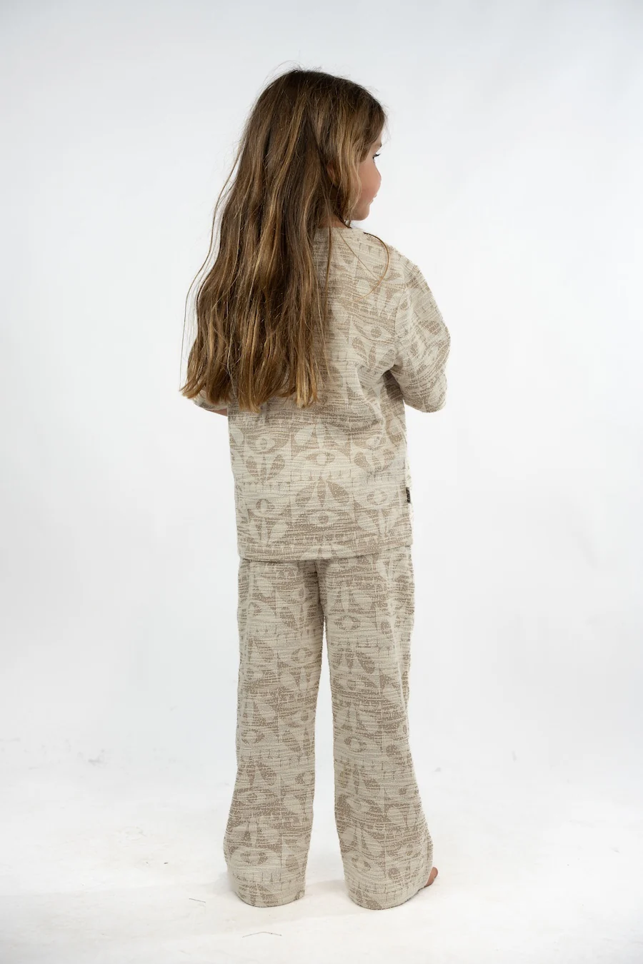 Pantalon Enfant Jacquard Eyes Flow - Image 2