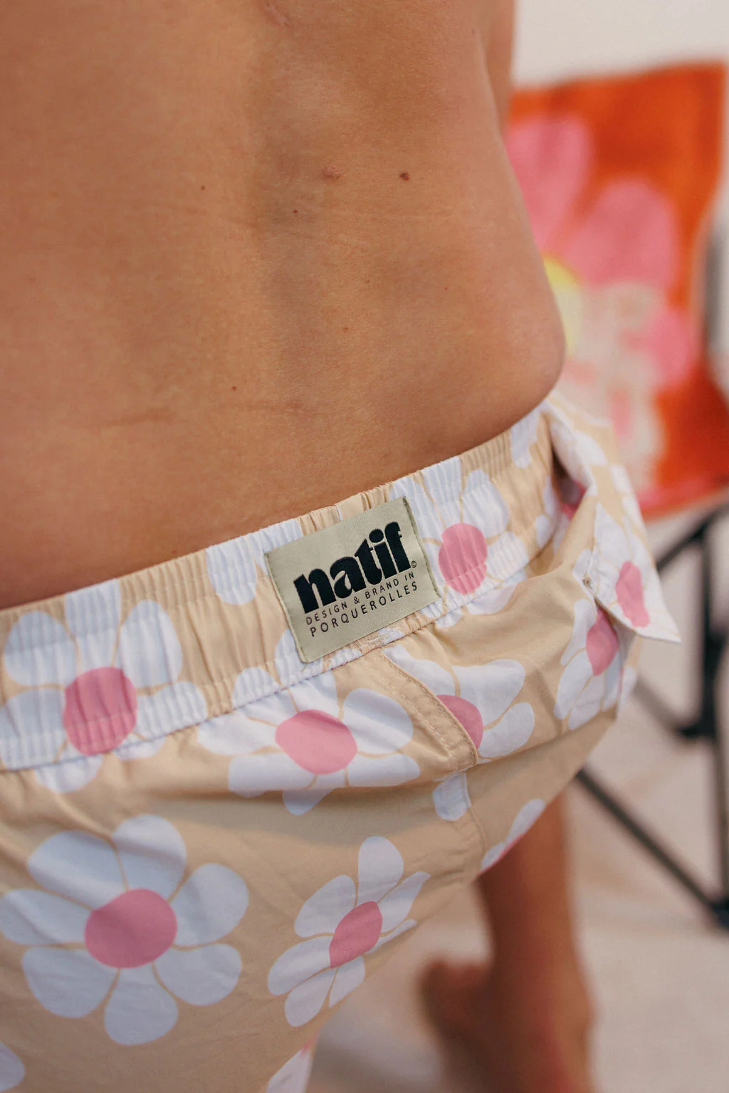 Short de bain Homme Marguerites - Image 4