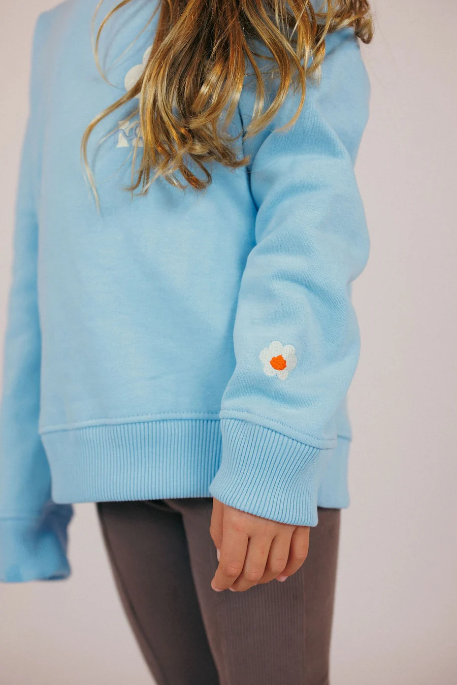 Sweat Enfant Natif Good Vibes Flowers - Image 4