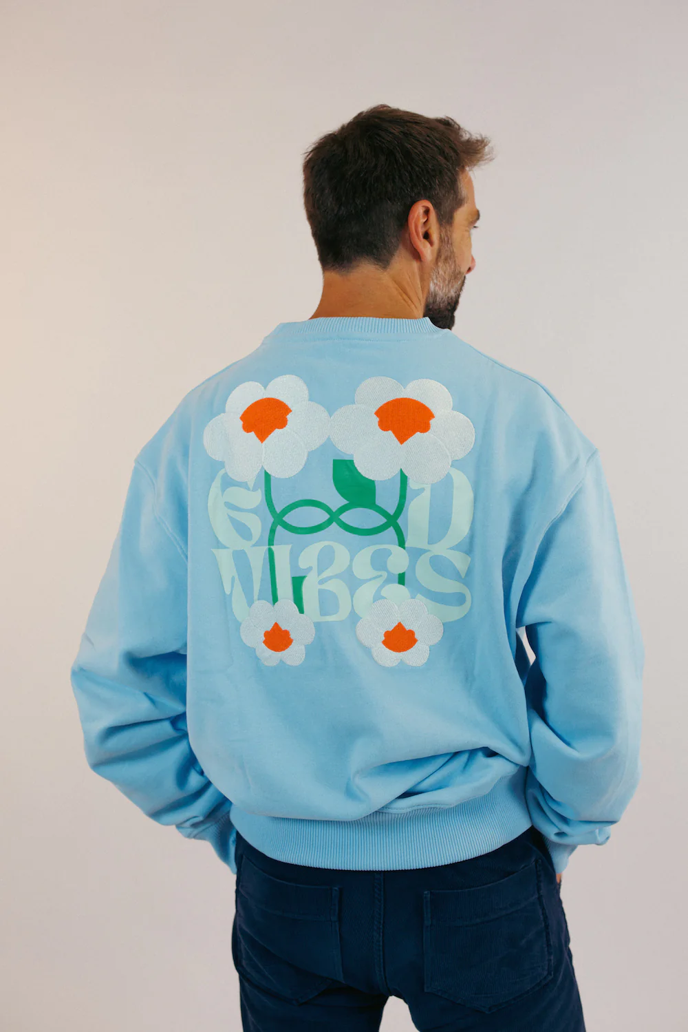 Sweat Good Vibes Flowers - Image 3