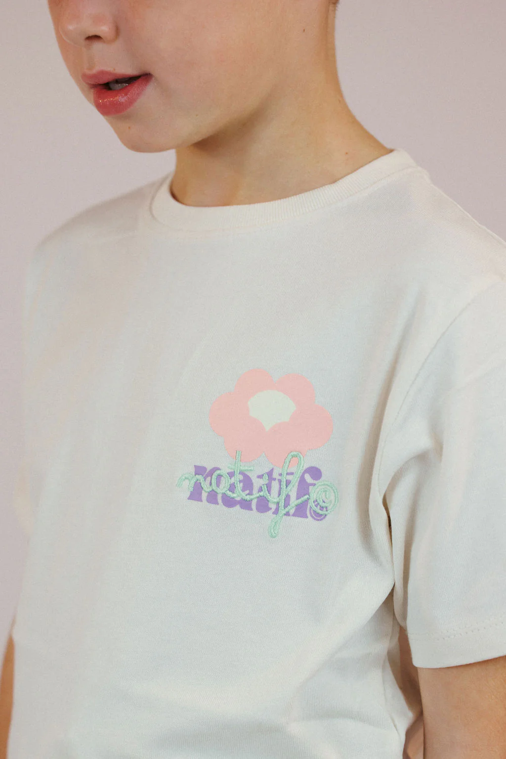 T-shirt Enfant Good Vibes Flowers - Image 2