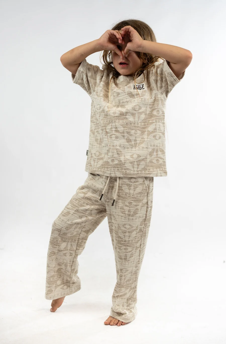 T-Shirt Enfant Jacquard Eyes Flow