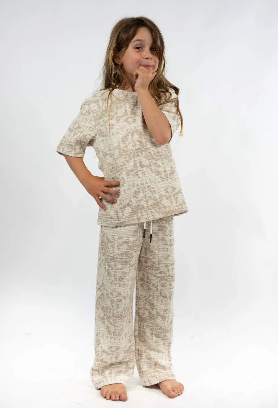 T-Shirt Enfant Jacquard Eyes Flow - Image 2