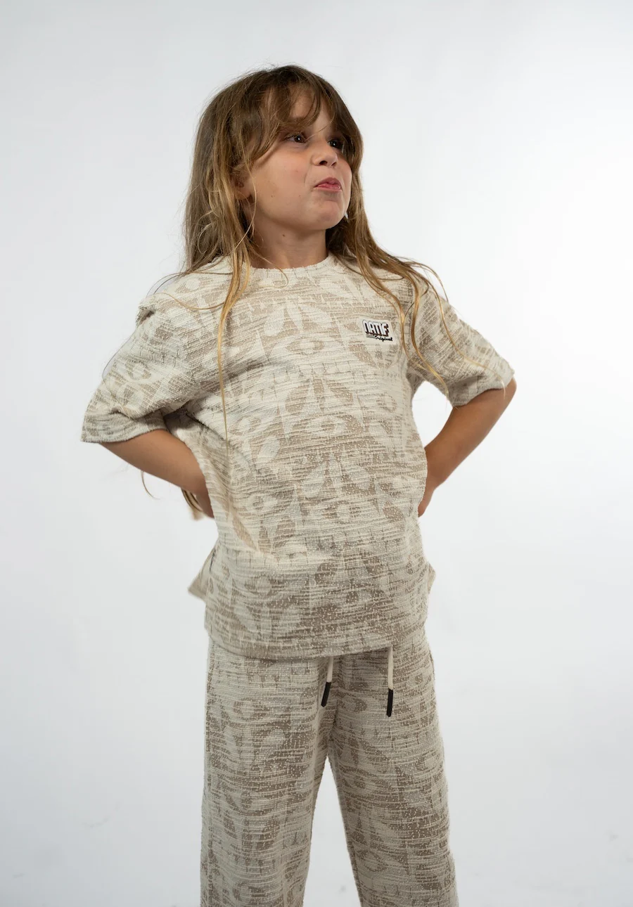 T-Shirt Enfant Jacquard Eyes Flow - Image 5