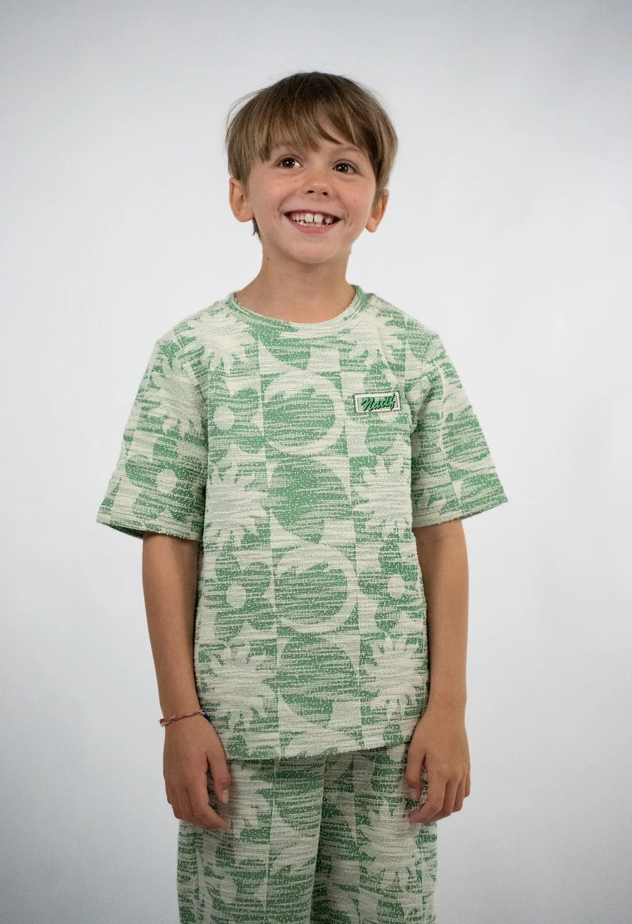T-Shirt Enfant Jacquard New Surf Elements - Image 4