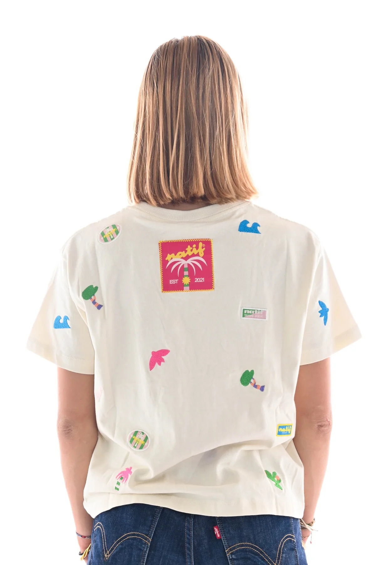 T-Shirt Femme Globe Trotteuse - Image 3