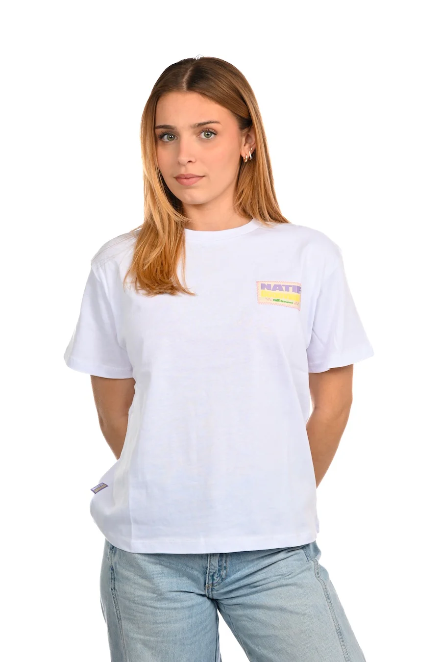 T-Shirt Femme Good Vibes Art Dpt - Image 3