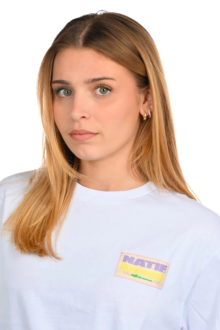 T-Shirt Femme Good Vibes Art Dpt - Image 5
