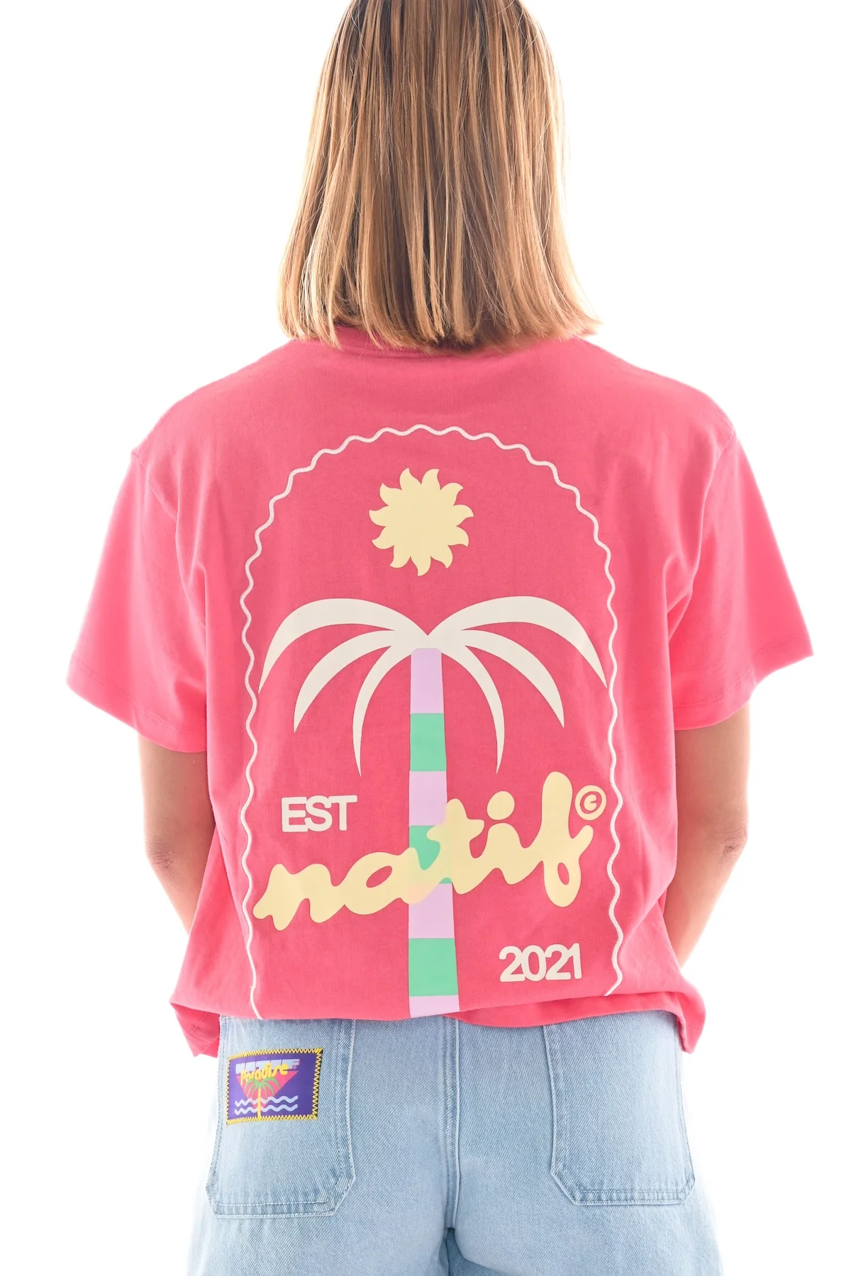 T-Shirt Femme Palm Est 2021 - Image 2