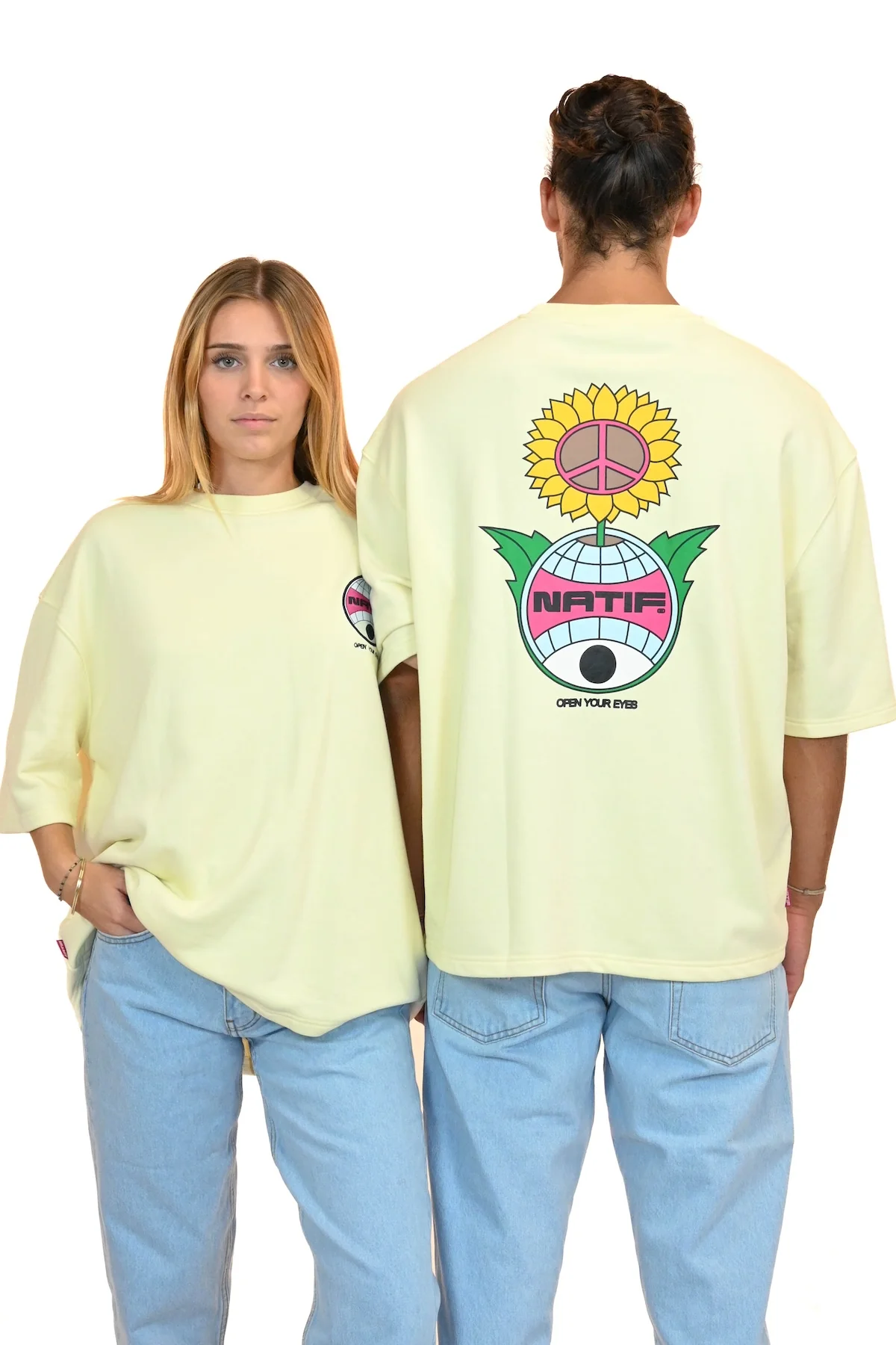 T-Shirt Flower Peace (Loose) - Image 5