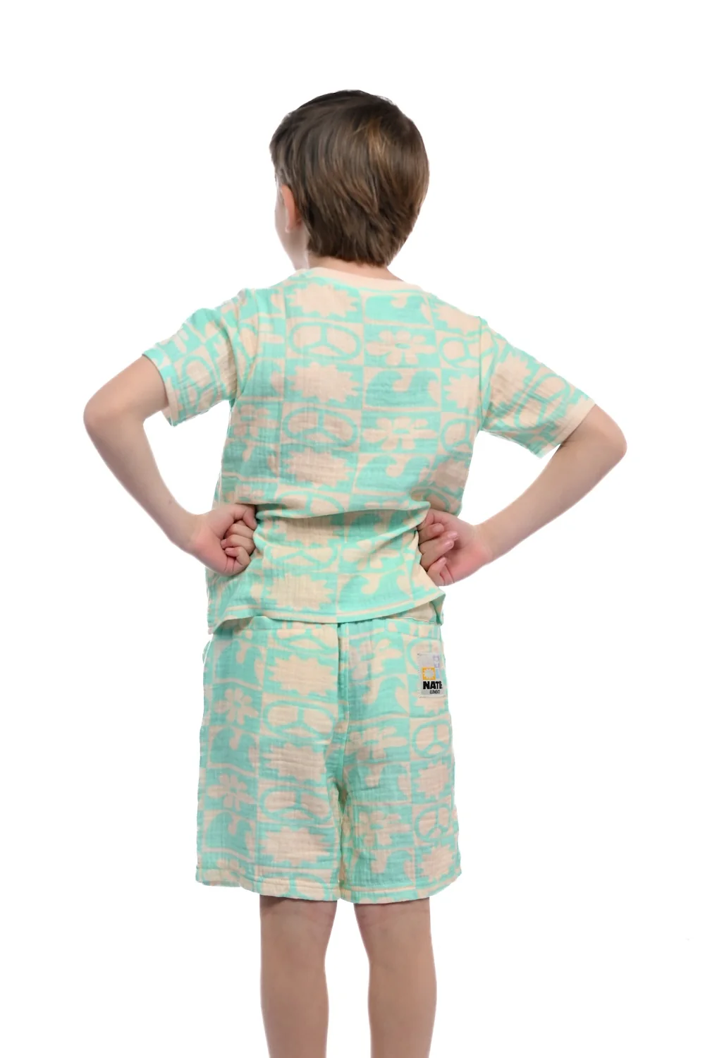 T-Shirt Enfant Fluid Elements 26 - Image 2