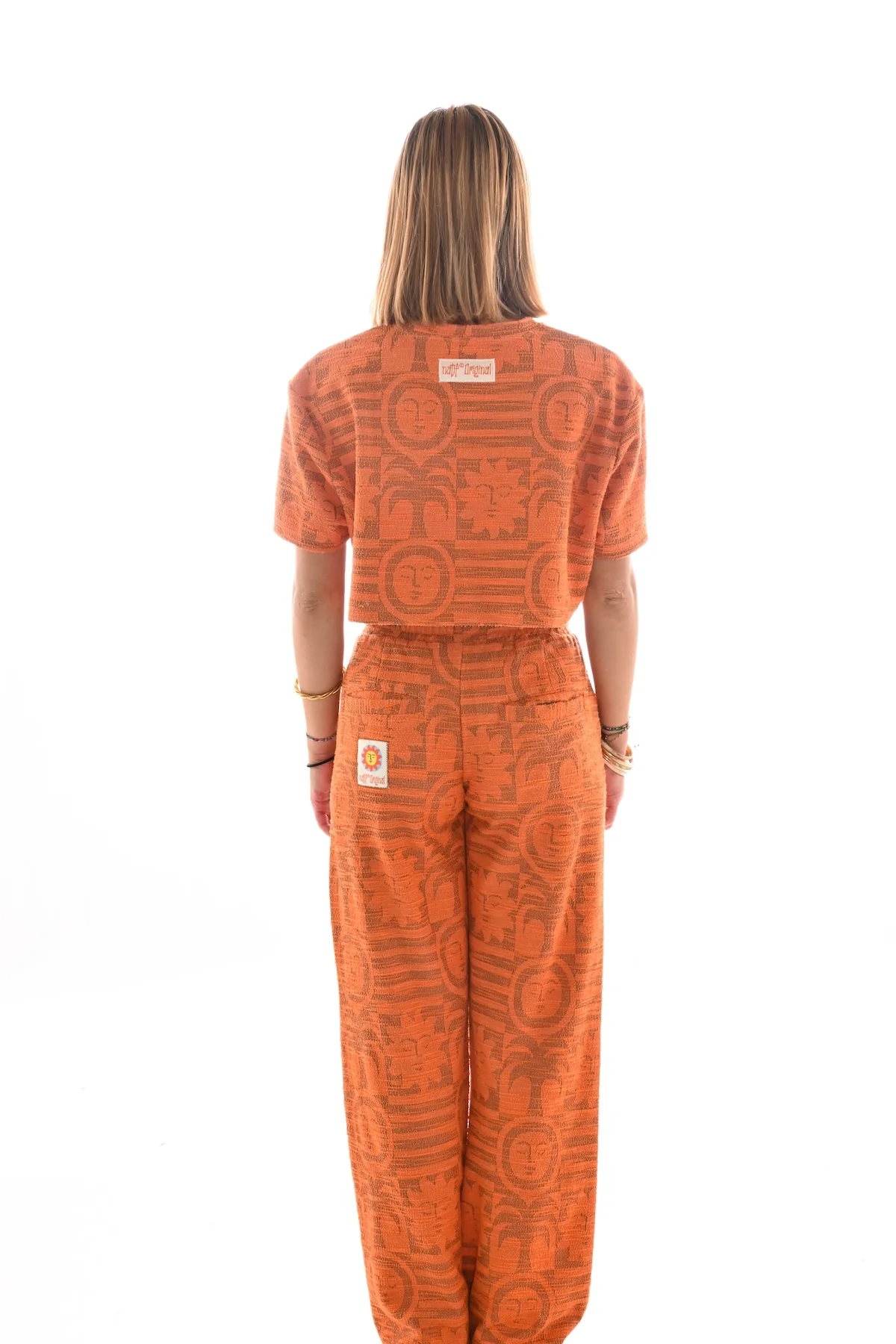 T-Shirt Jacquard Femme Sunny Bloom - Image 2