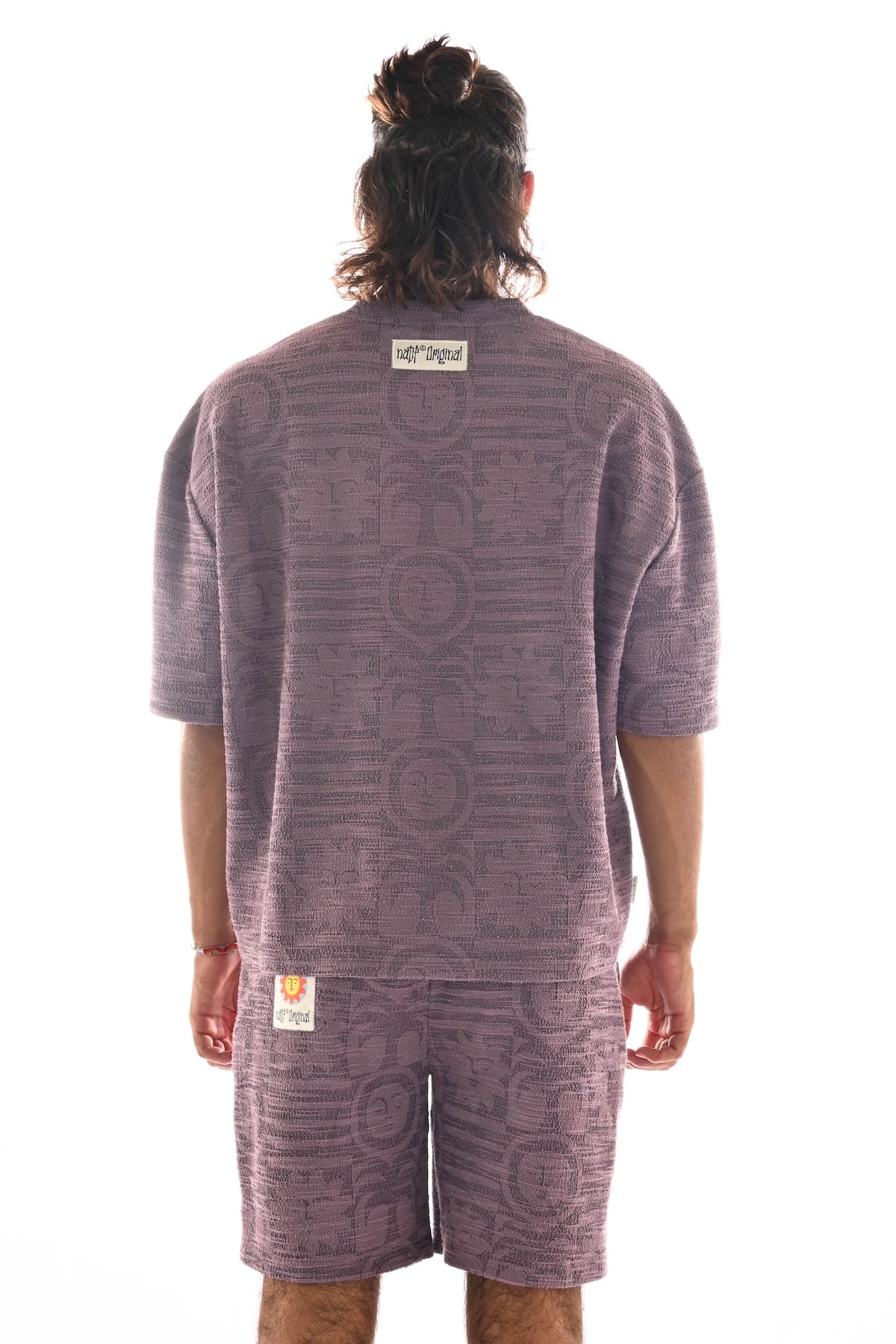 T-Shirt Jacquard Homme Sunny Bloom - Image 2
