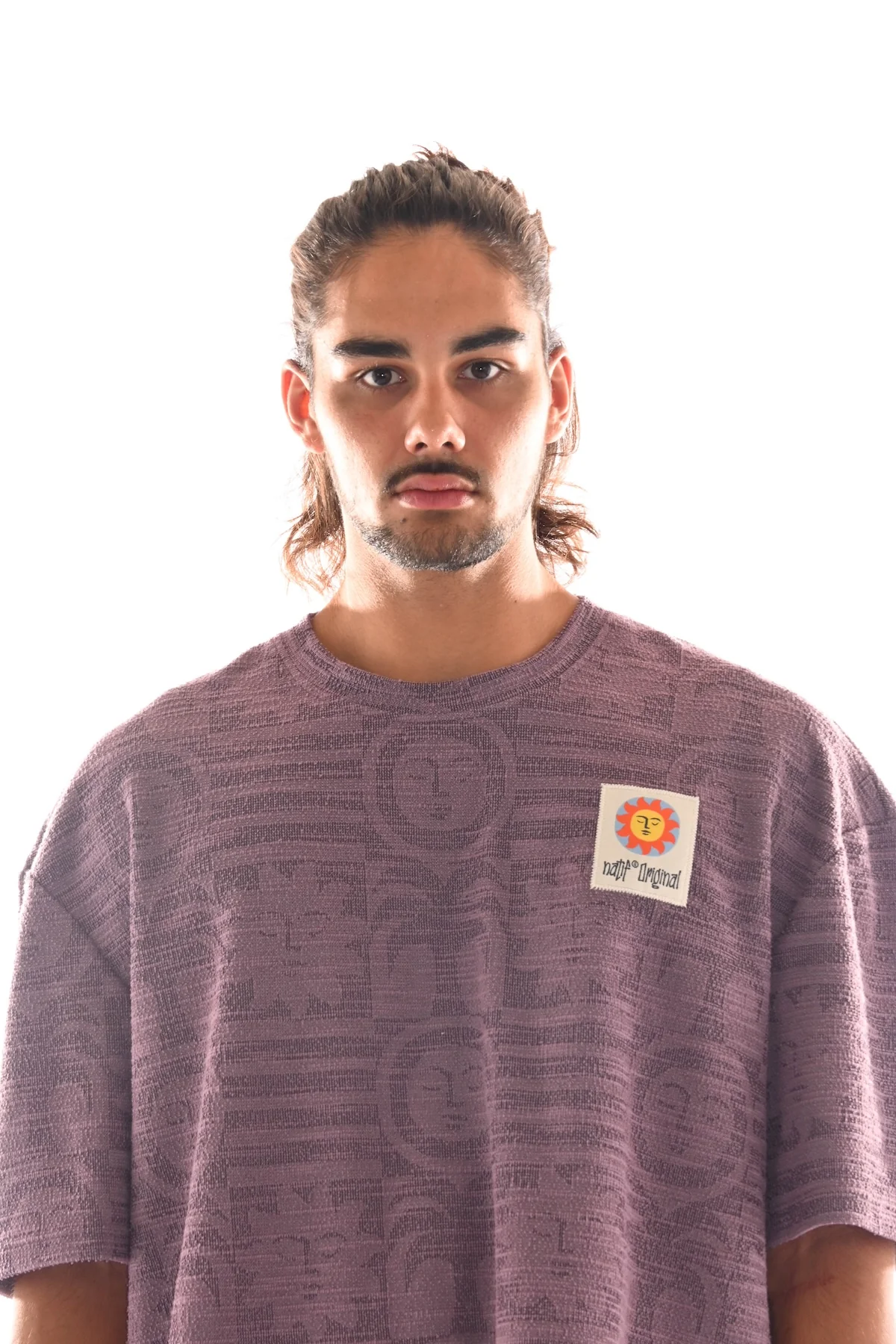T-Shirt Jacquard Homme Sunny Bloom - Image 3