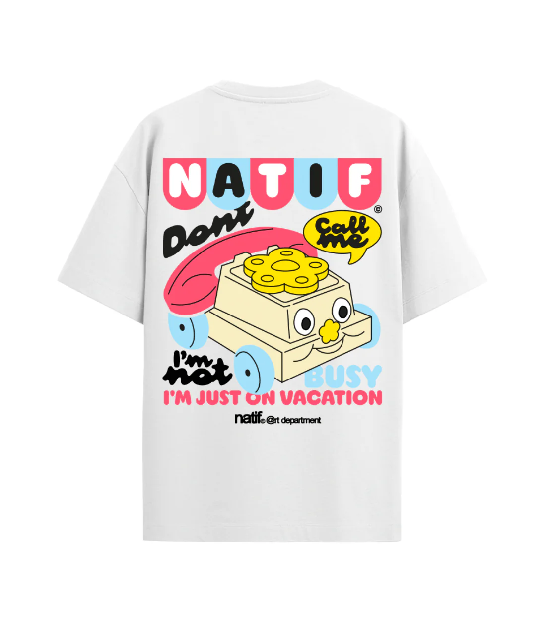 T-Shirt Just On Vacation - Image 3