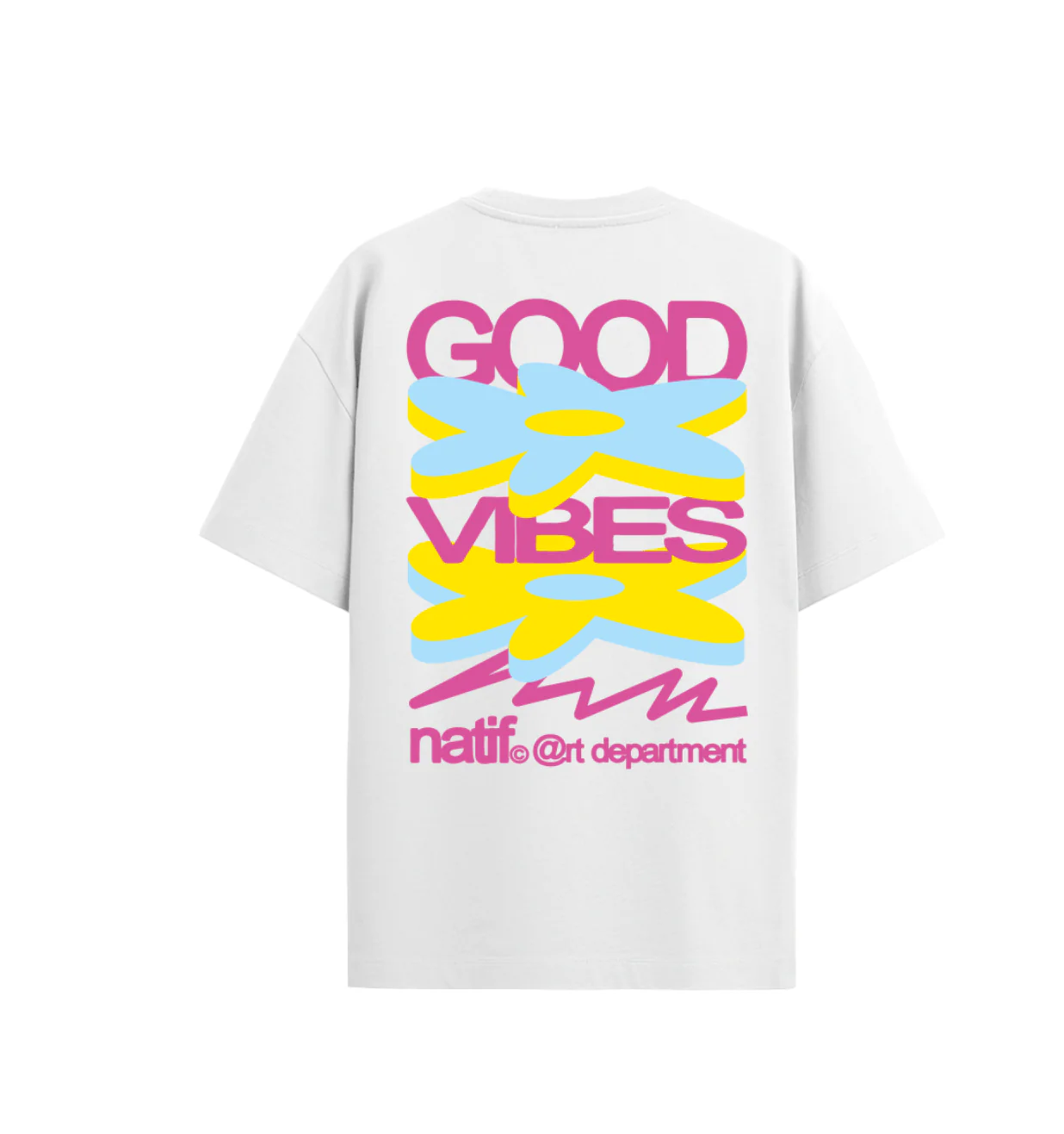 T-Shirt Good Vibes Art Dpt (Loose) - Image 3