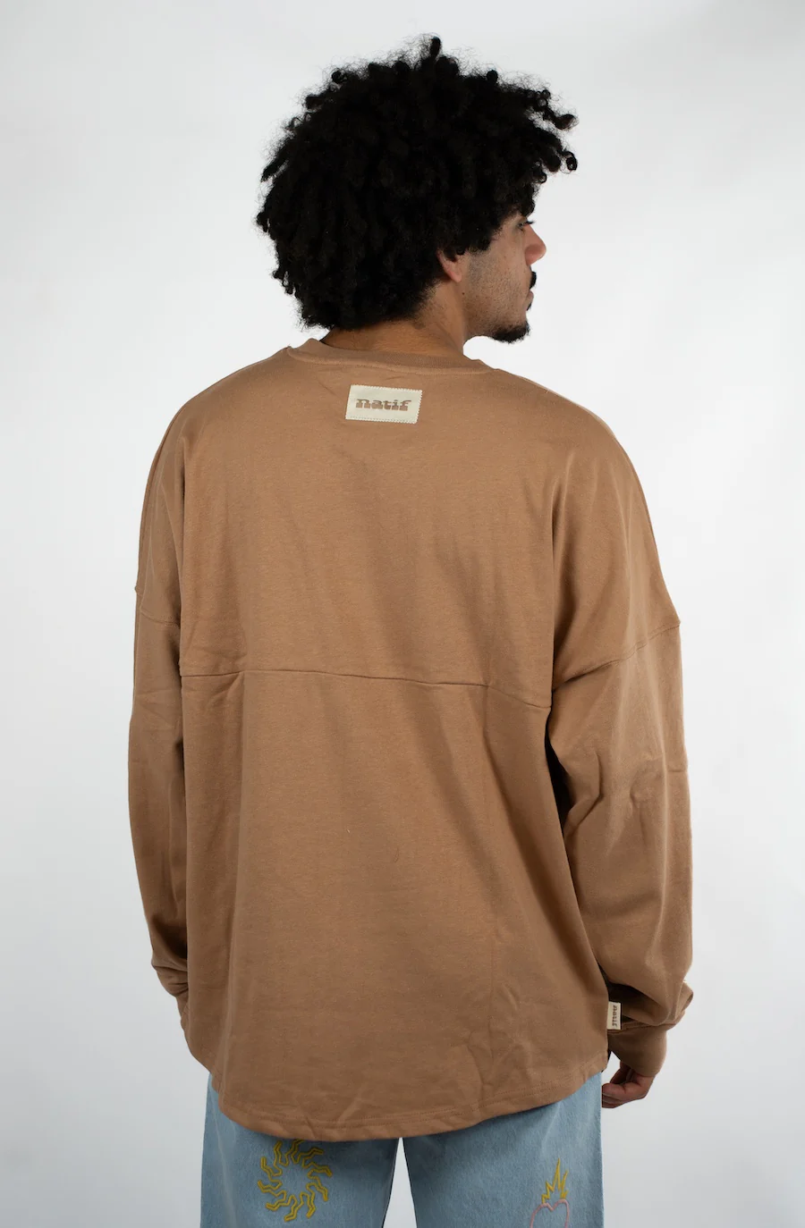 T-Shirt Loose Manches Longues Flower - Image 5